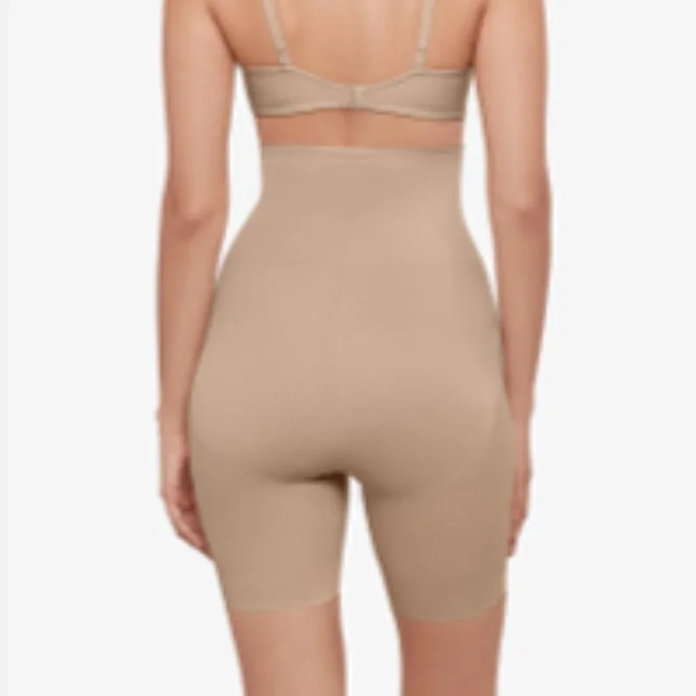 MiracleSuit Tummy Tuck Hi-Waist Thigh Slimmer Xtra Firm Control Beige Medium NWT - Picture 8 of 8